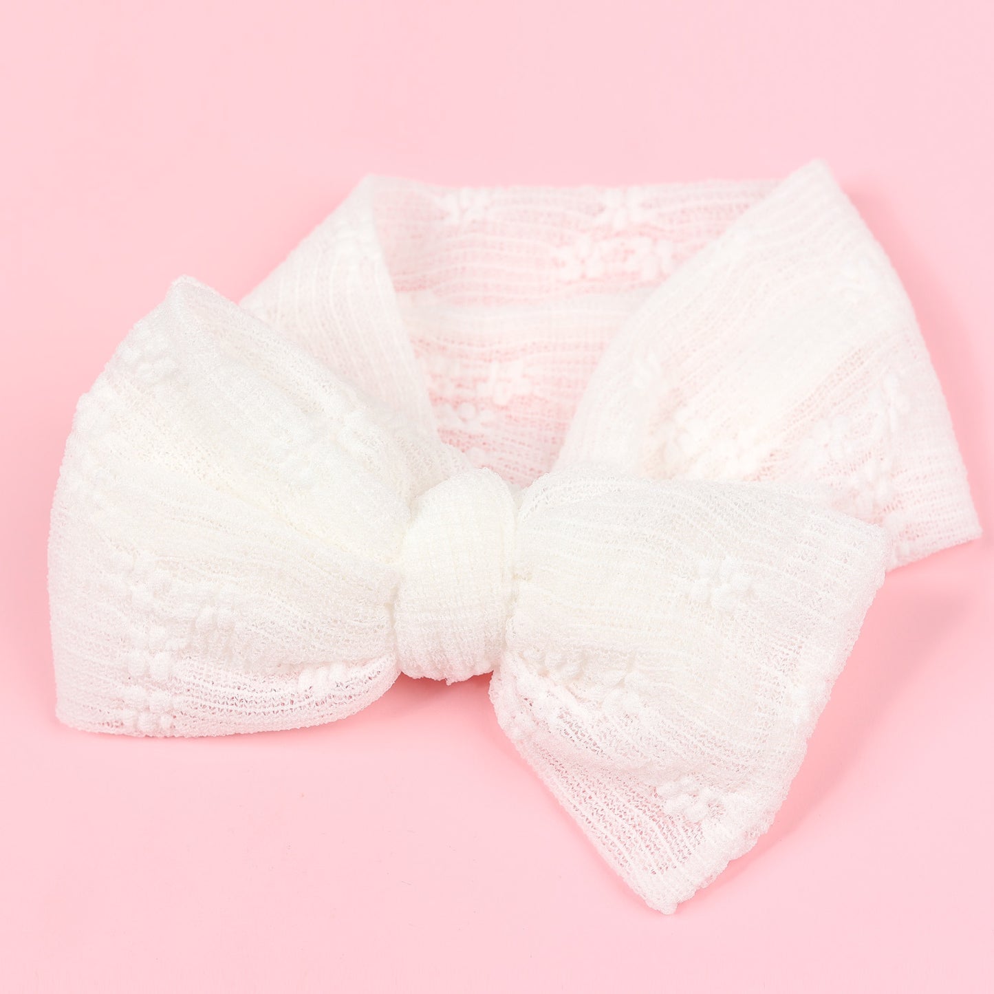 Baby Polyester Double Layer Bow Hair Band