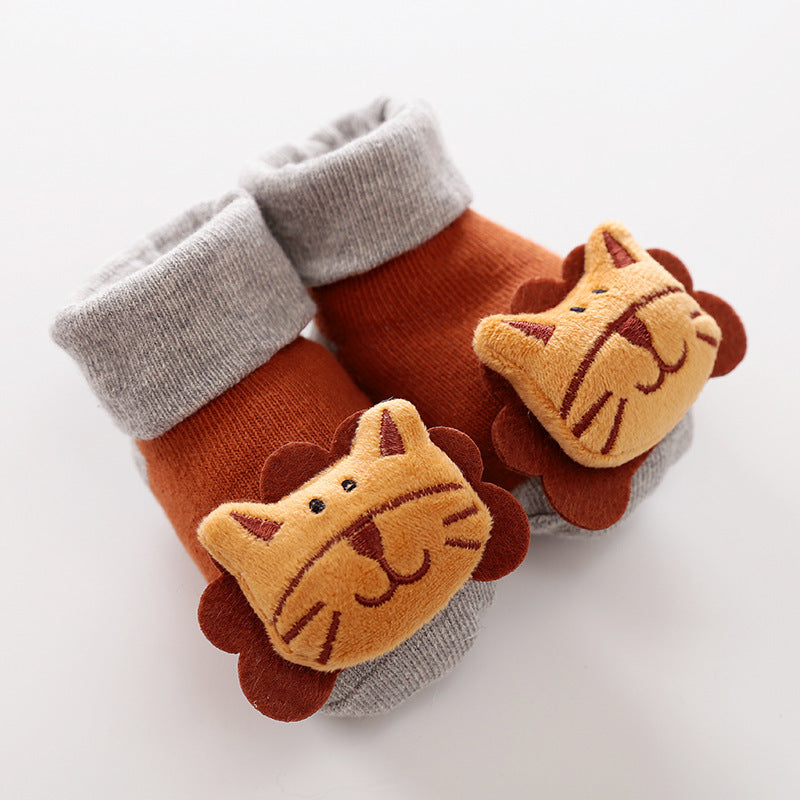 Baby animal socks