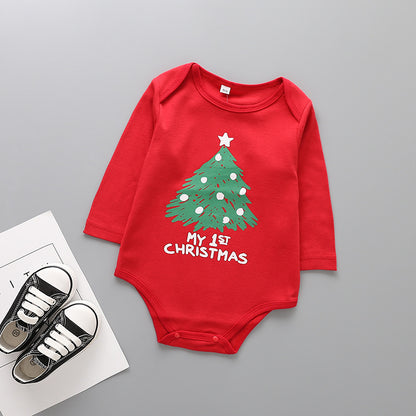 Baby Christmas Long Sleeve Jumpsuit