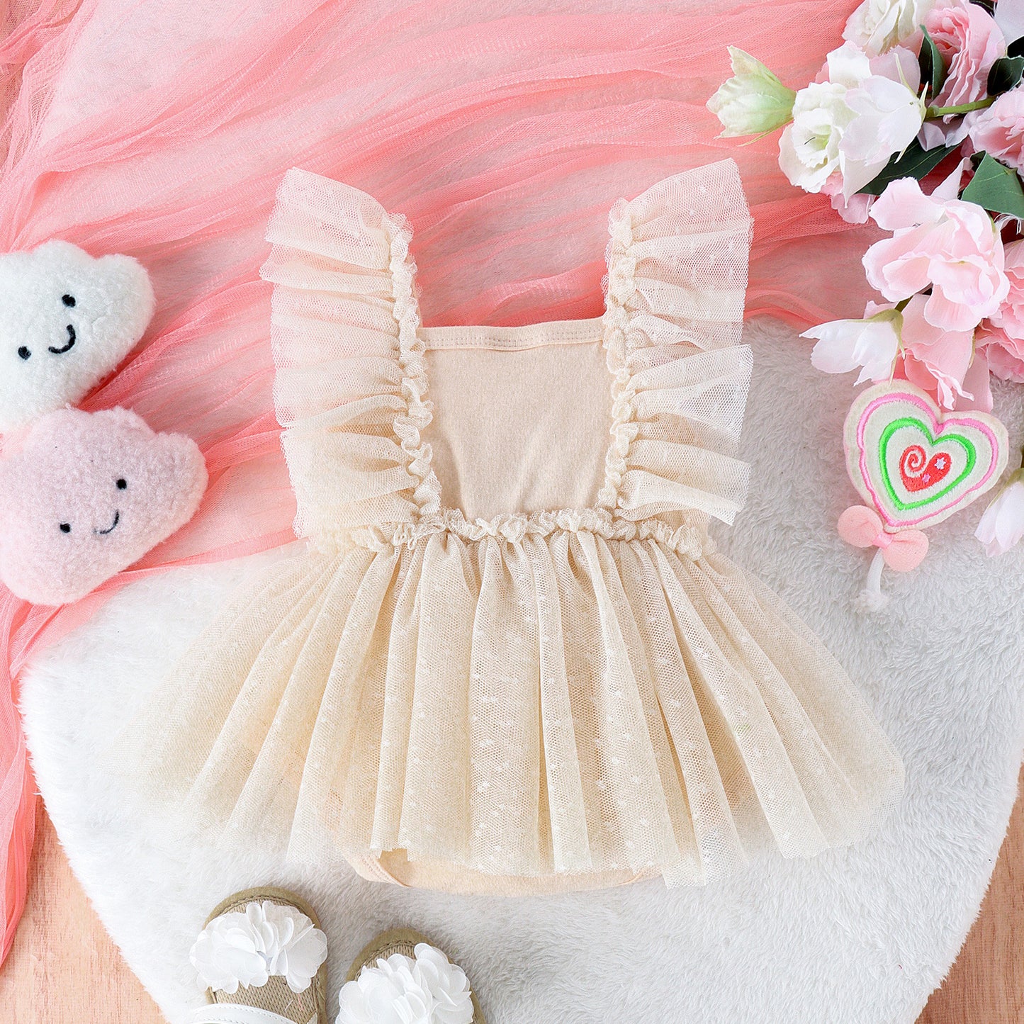 Jumpsuit Baby Net Skirt Princess