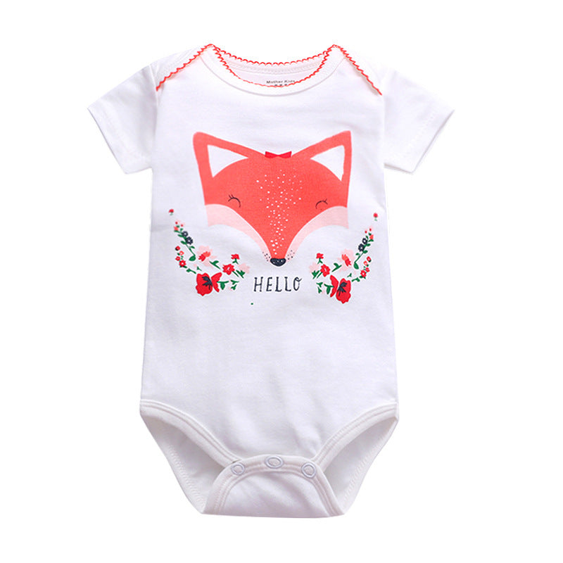 Summer Newborn Baby Triangle Onesies