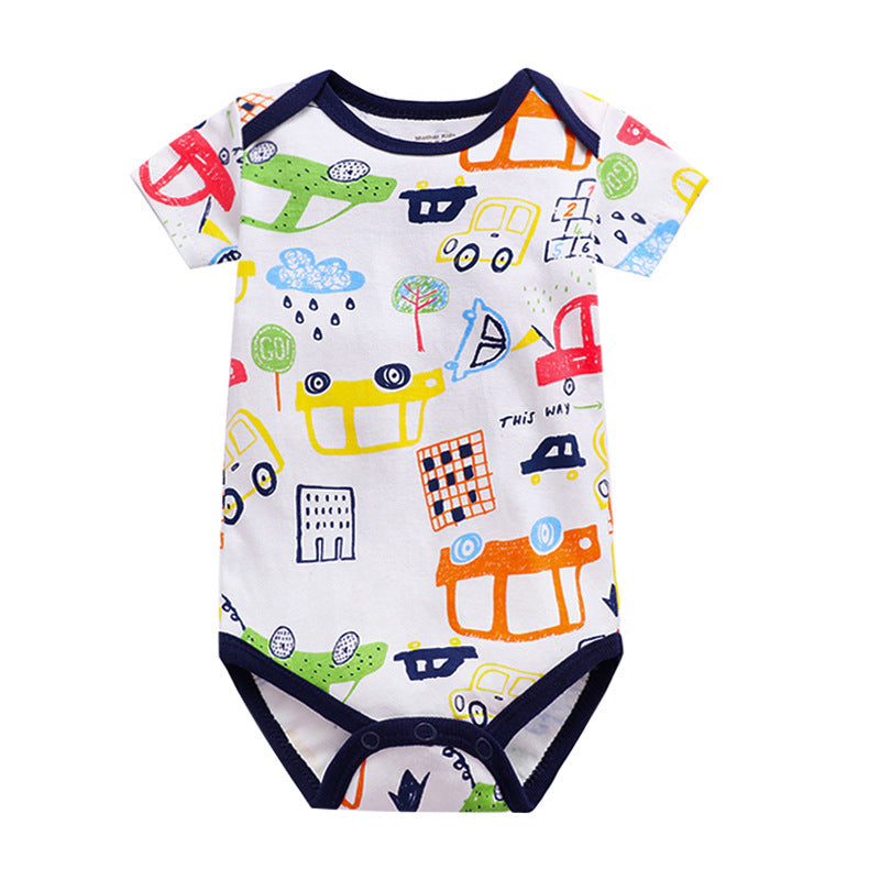 Summer Newborn Baby Triangle Onesies