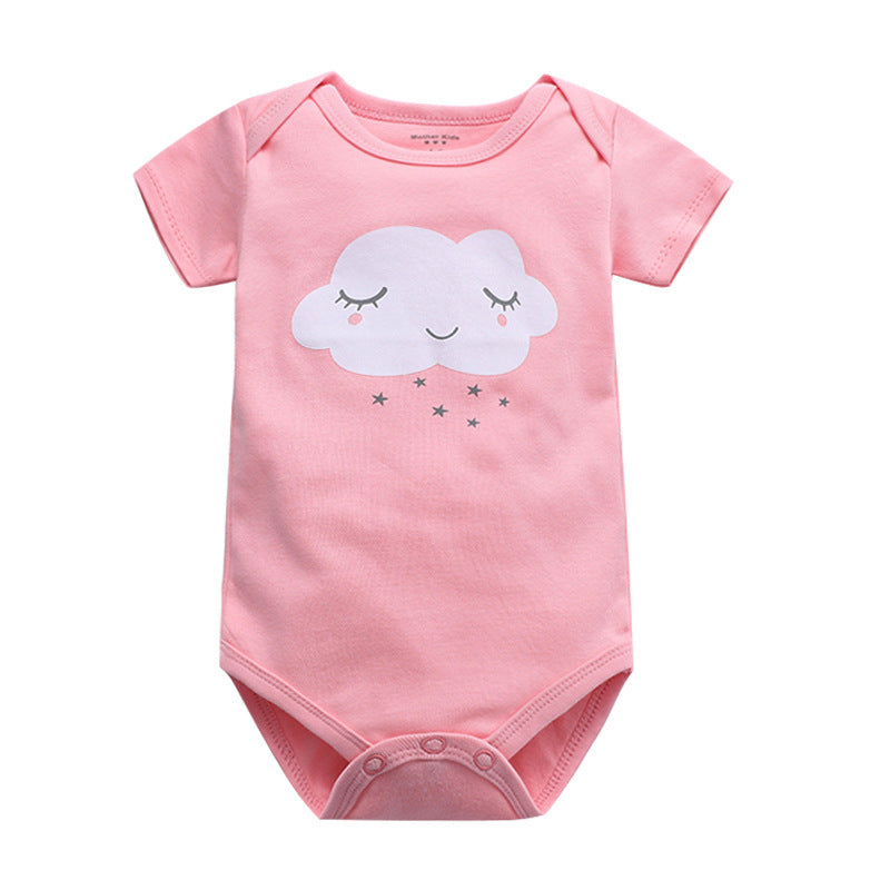 Summer Newborn Baby Triangle Onesies