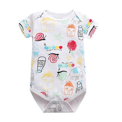 Summer Newborn Baby Triangle Onesies