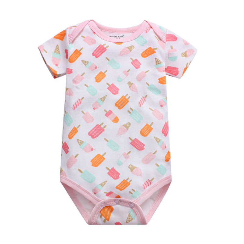 Summer Newborn Baby Triangle Onesies