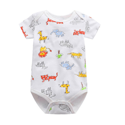 Summer Newborn Baby Triangle Onesies