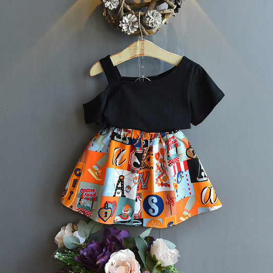 Summer Children's Clothing Korean Fashion Skirt