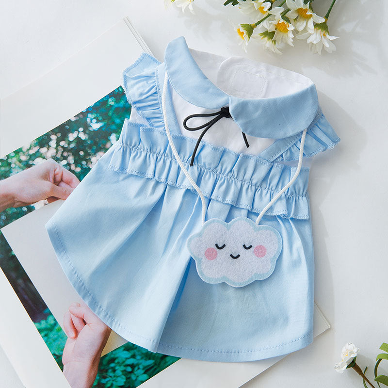 Teddy Pet Cat Vest Skirt