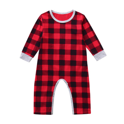 Infant Baby Boys Girls Christmas Santa Jumpsuit