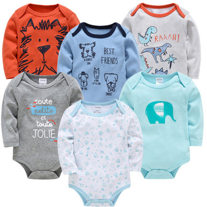 Spring and autumn baby onesies