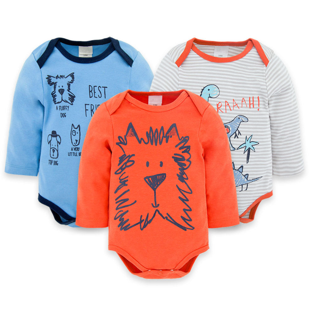 Spring and autumn baby onesies