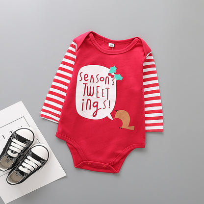 Baby Christmas Long Sleeve Jumpsuit