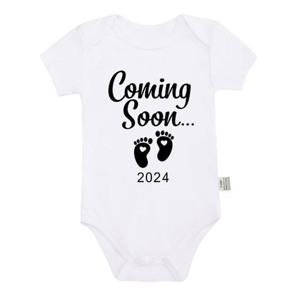 Announced Pregnancy 2024 Newborn Baby Onesie