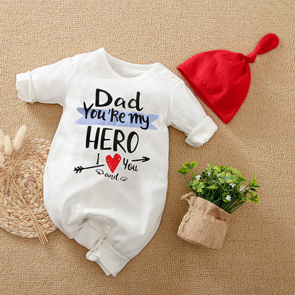 Christmas Clothes Spring And Autumn Baby Onesies