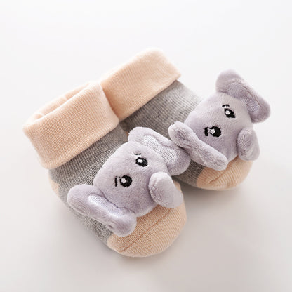 Baby animal socks