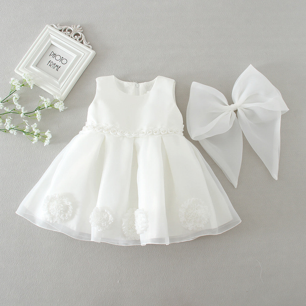 Maggie Baby Girl Flower Princess Wedding Dress