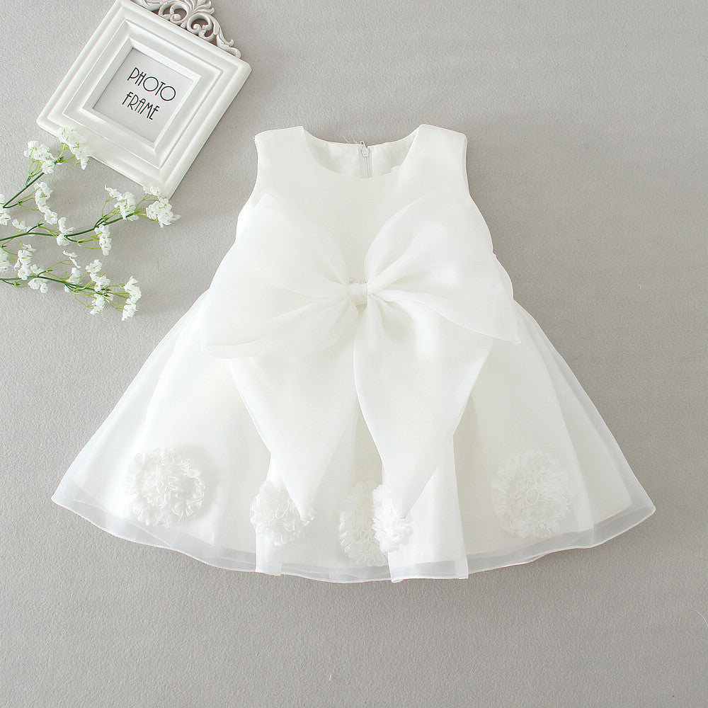 Maggie Baby Girl Flower Princess Wedding Dress