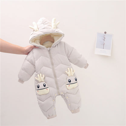 Baby winter romper