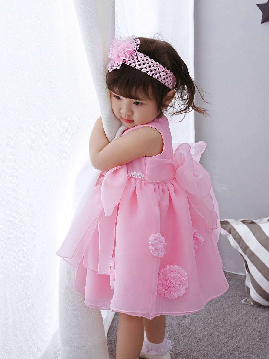 The Spring And Summer Baby Child Princess Dress