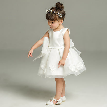 Maggie Baby Girl Flower Princess Wedding Dress