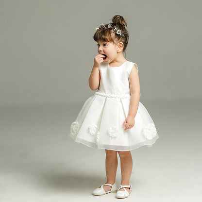 Maggie Baby Girl Flower Princess Wedding Dress