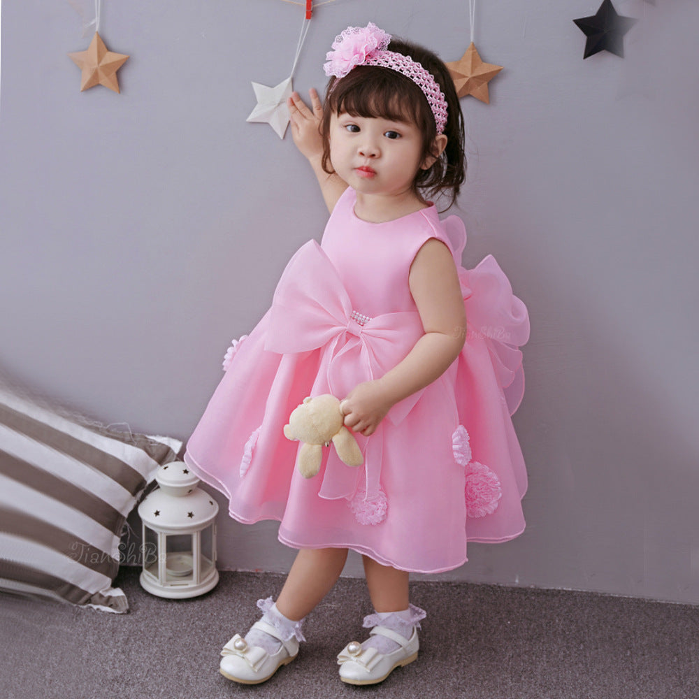 The Spring And Summer Baby Child Princess Dress