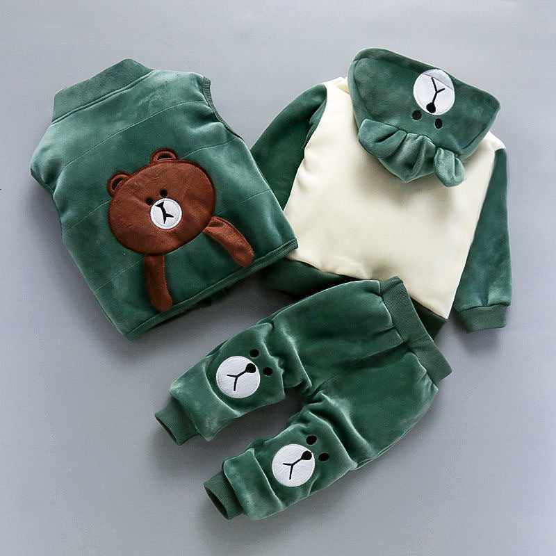 Three-piece Set Of Baby Clothes