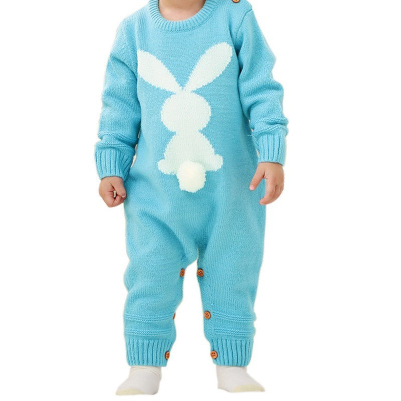 Rabbit knit jumpsuit