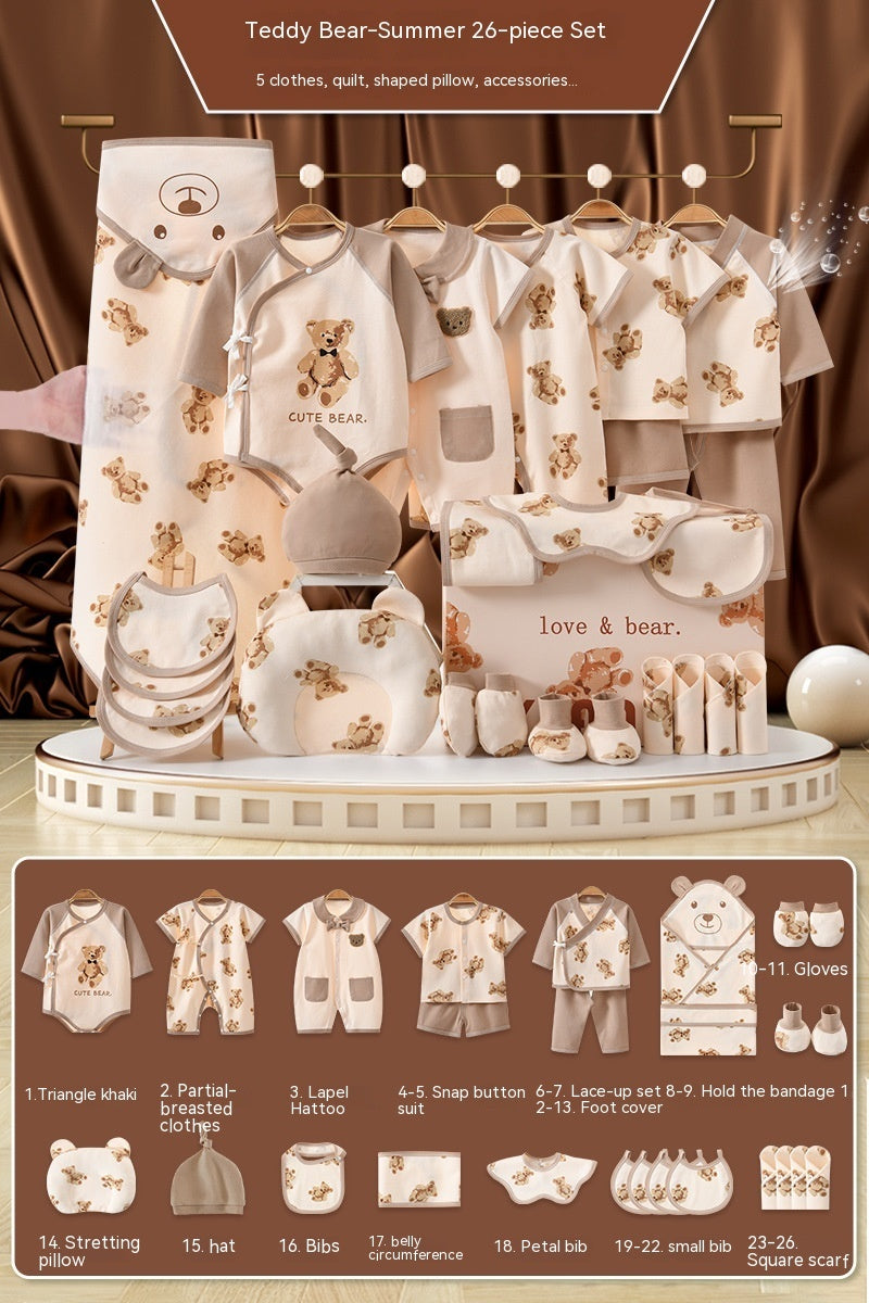 Newborn Gift Box Newborn Baby Meeting Etiquette Clothes Suit