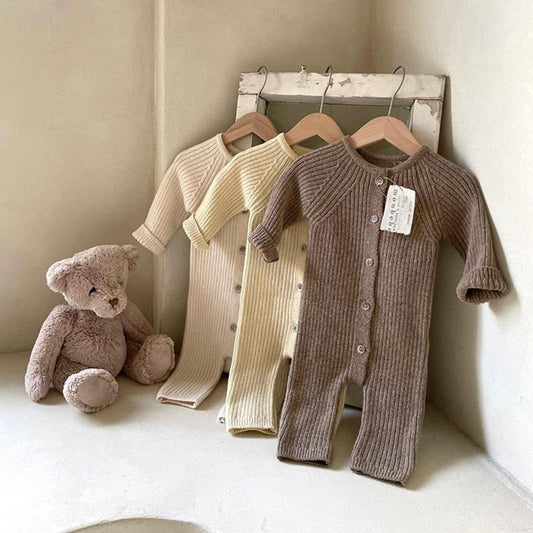 Baby Sweater Long One Piece Knit Sweater