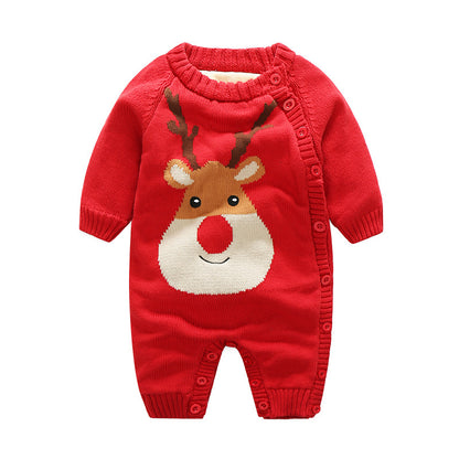 Xmas Newborn Baby Rompers