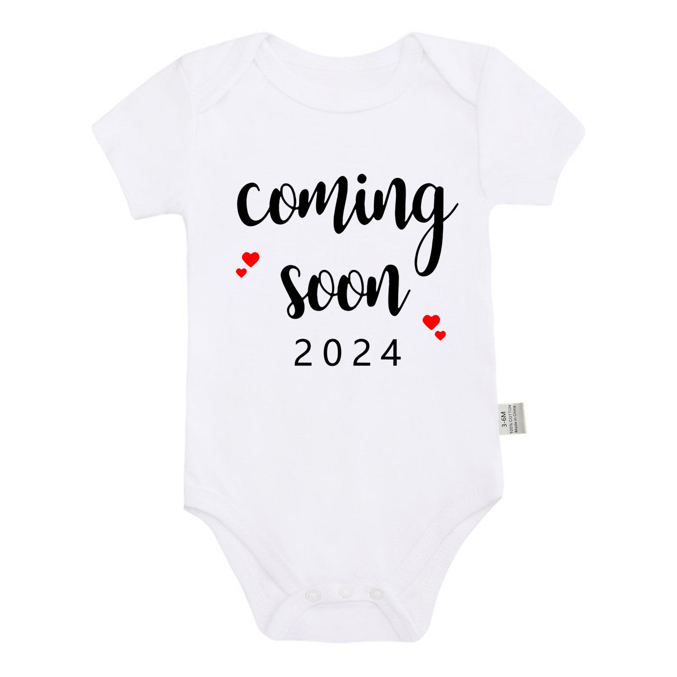 Announced Pregnancy 2024 Newborn Baby Onesie