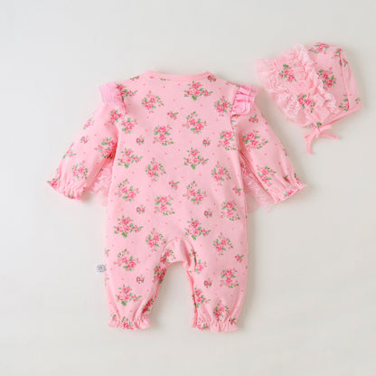 Baby Girl Flower Onesie