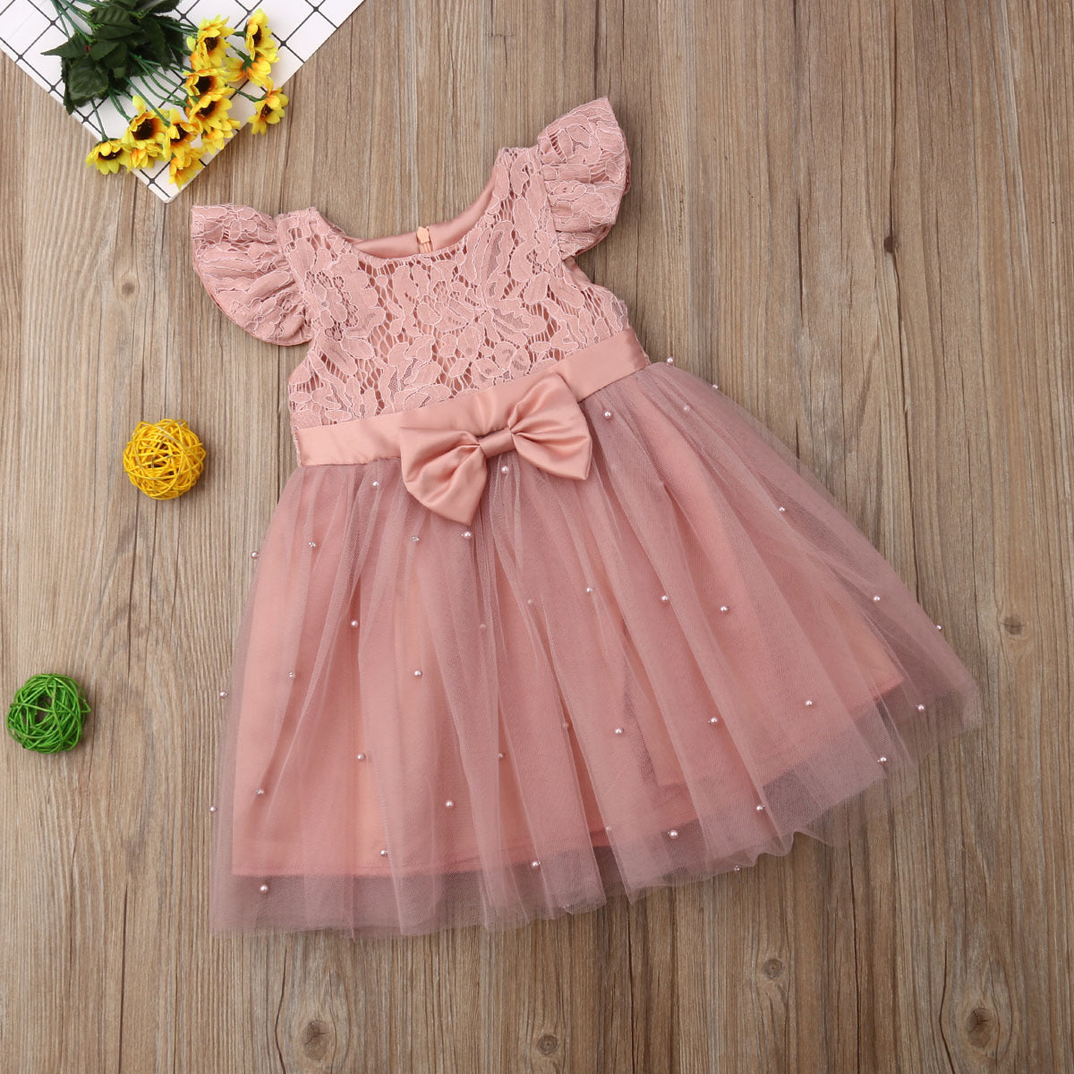 Pink Summer Baby Girl Dress