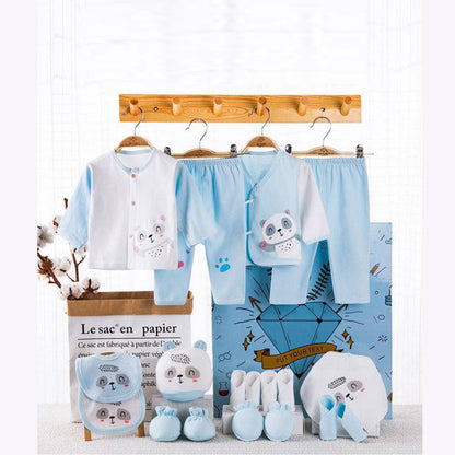 Children's Gift Box Spring And Autumn Suit Cotton Baby Clothes