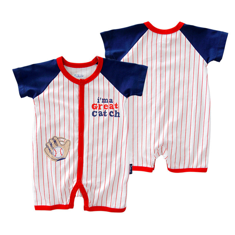 Summer Romper-Thin Combed Cotton Newborn One-piece