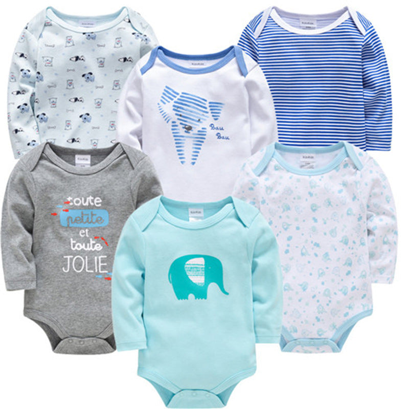 Spring and autumn baby onesies