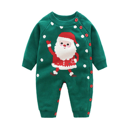 Xmas Newborn Baby Rompers