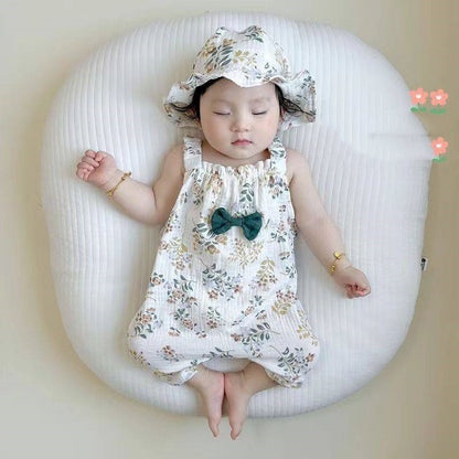 Cotton Gauze Newborn Baby Jumpsuit