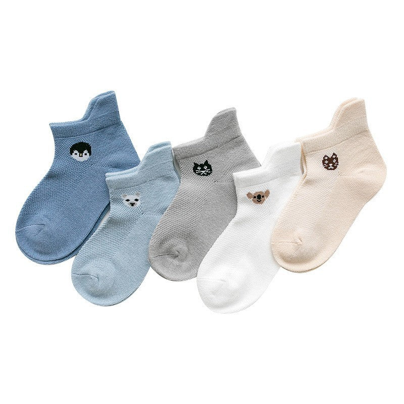 Cotton Breathable Boy and Girl Baby Socks