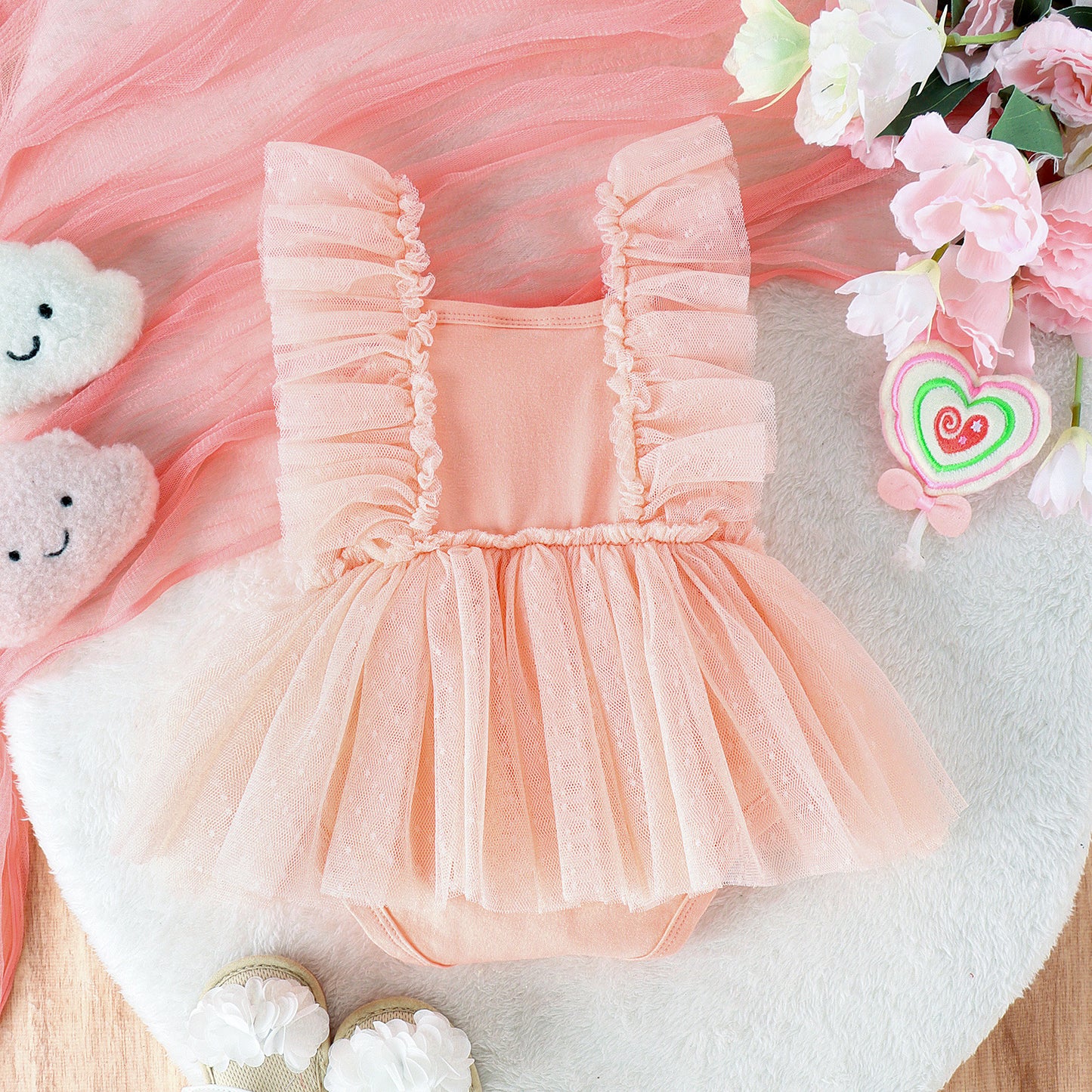 Jumpsuit Baby Net Skirt Princess