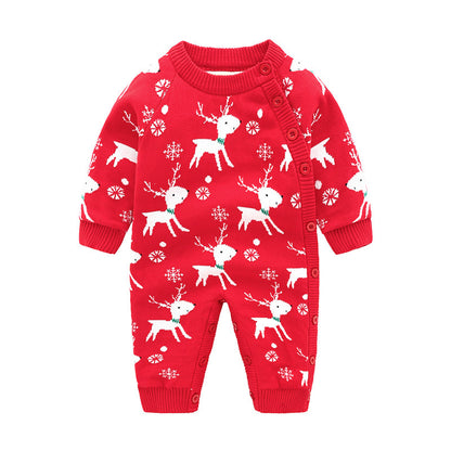 Xmas Newborn Baby Rompers