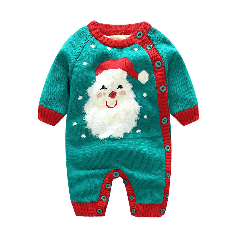 Xmas Newborn Baby Rompers