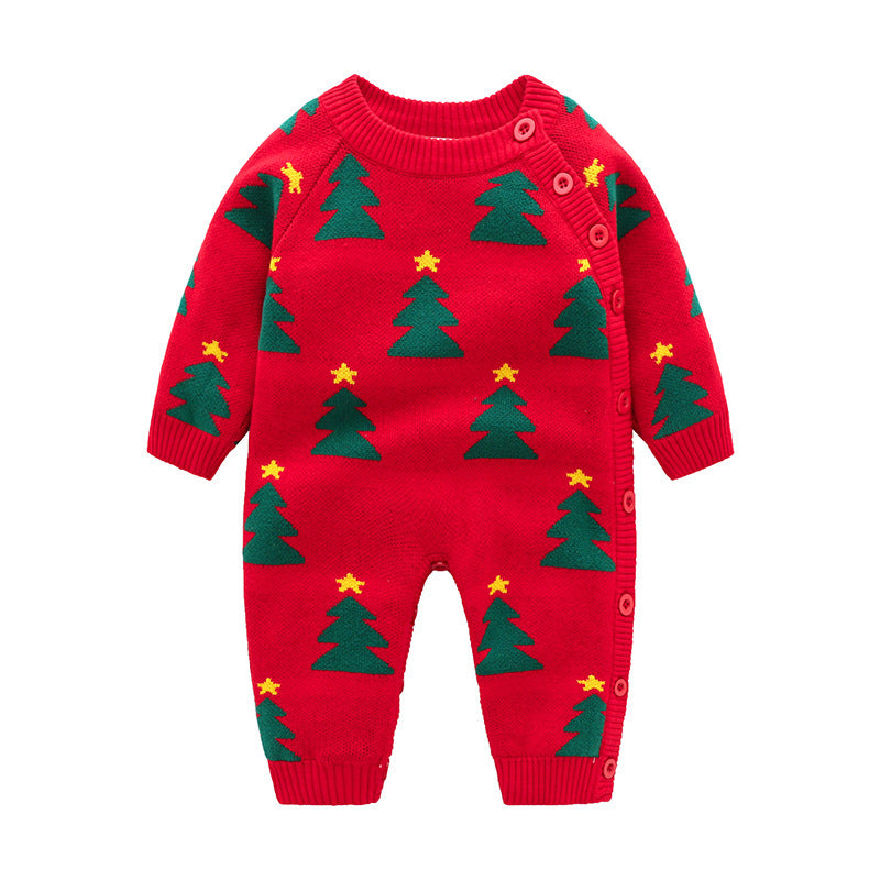 Xmas Newborn Baby Rompers