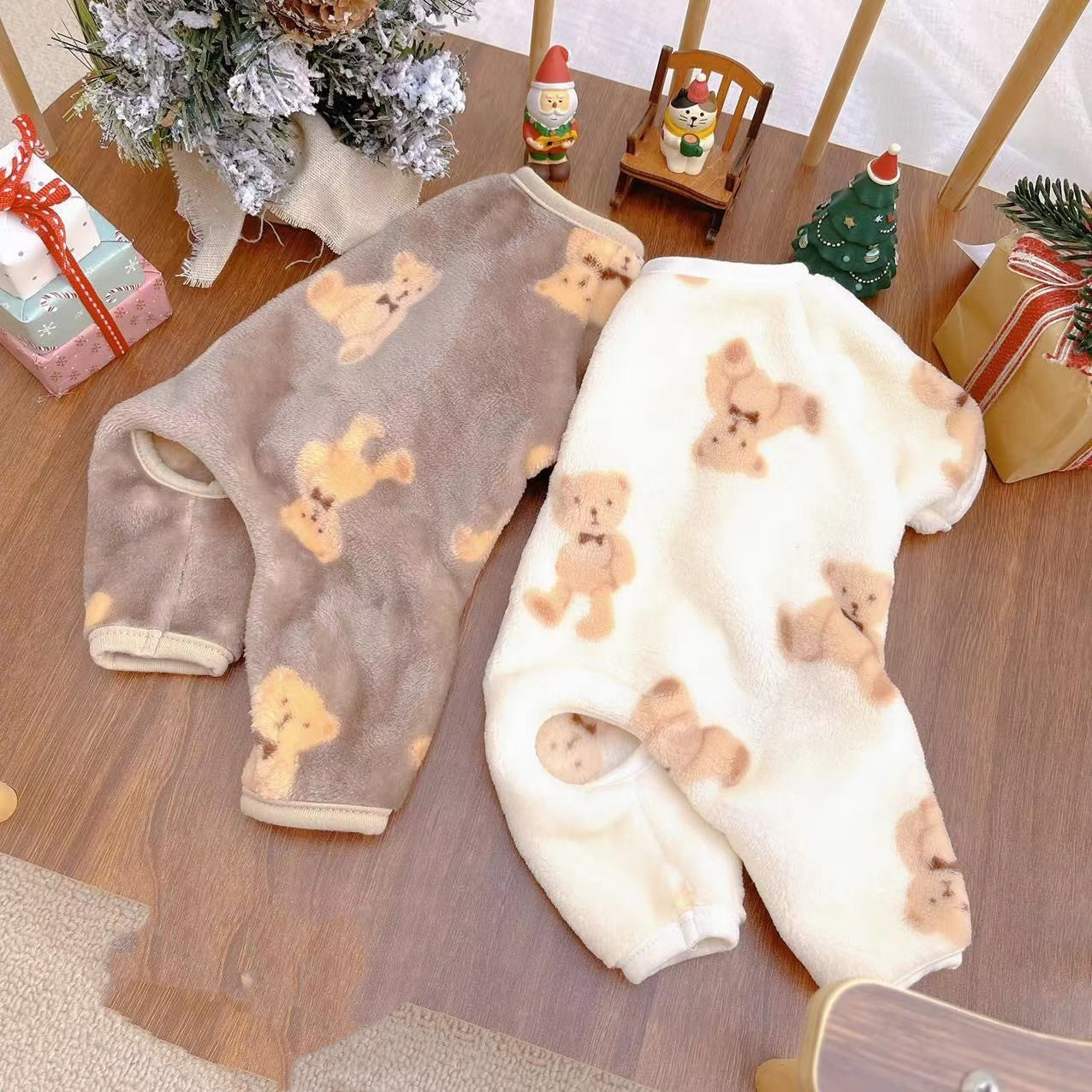 Dogs Cats Double-sided Plush Pet Clothing Warm