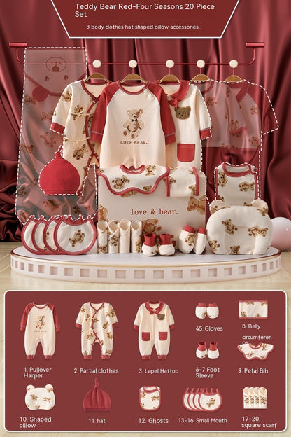 Newborn Gift Box Newborn Baby Meeting Etiquette Clothes Suit