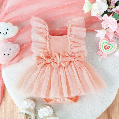 Jumpsuit Baby Net Skirt Princess