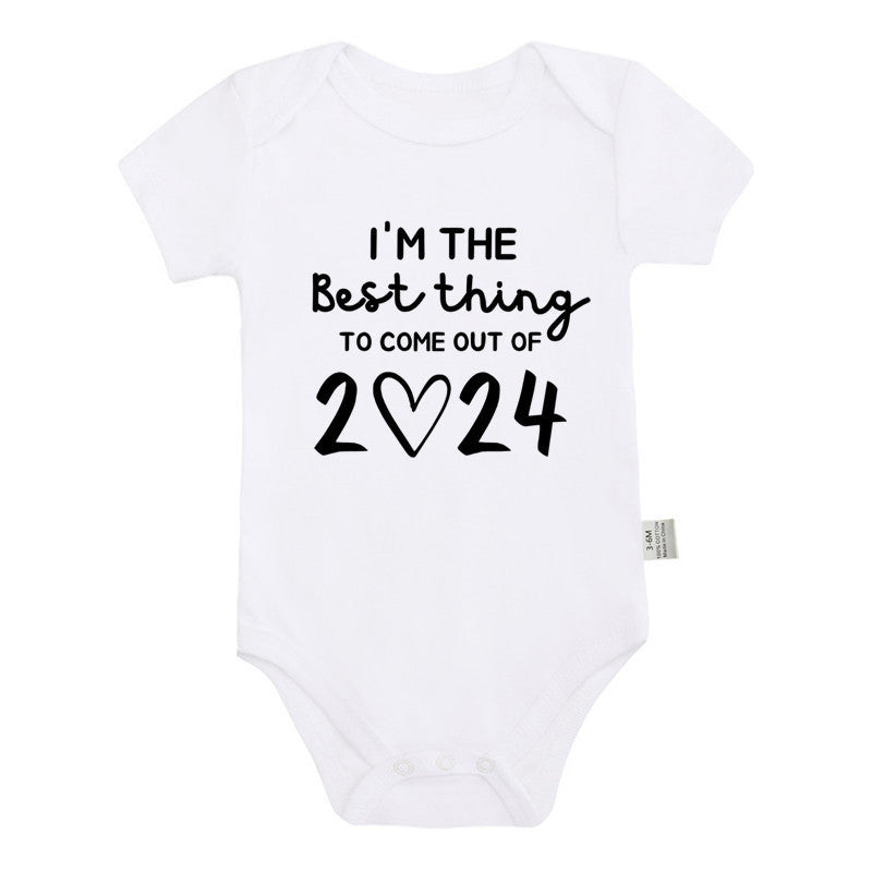 Announced Pregnancy 2024 Newborn Baby Onesie